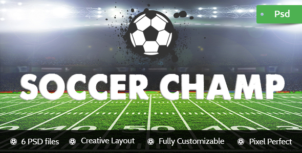 Football Champ – Football Club Psd Template (Entertainment) | WordPress ...